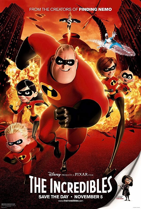 دانلود انیمیشن شگفت انگیزان The Incredibles