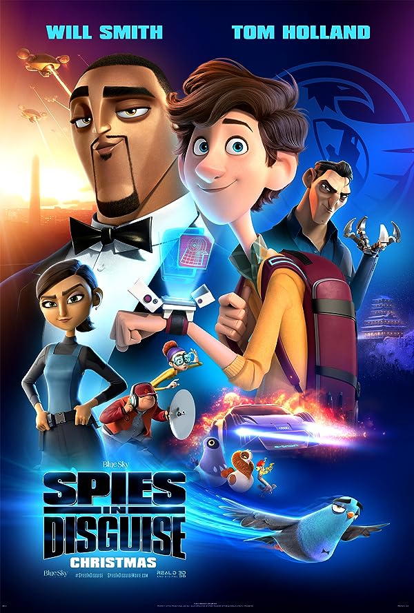 دانلود انیمیشن جاسوسان نامحسوس Spies in Disguise