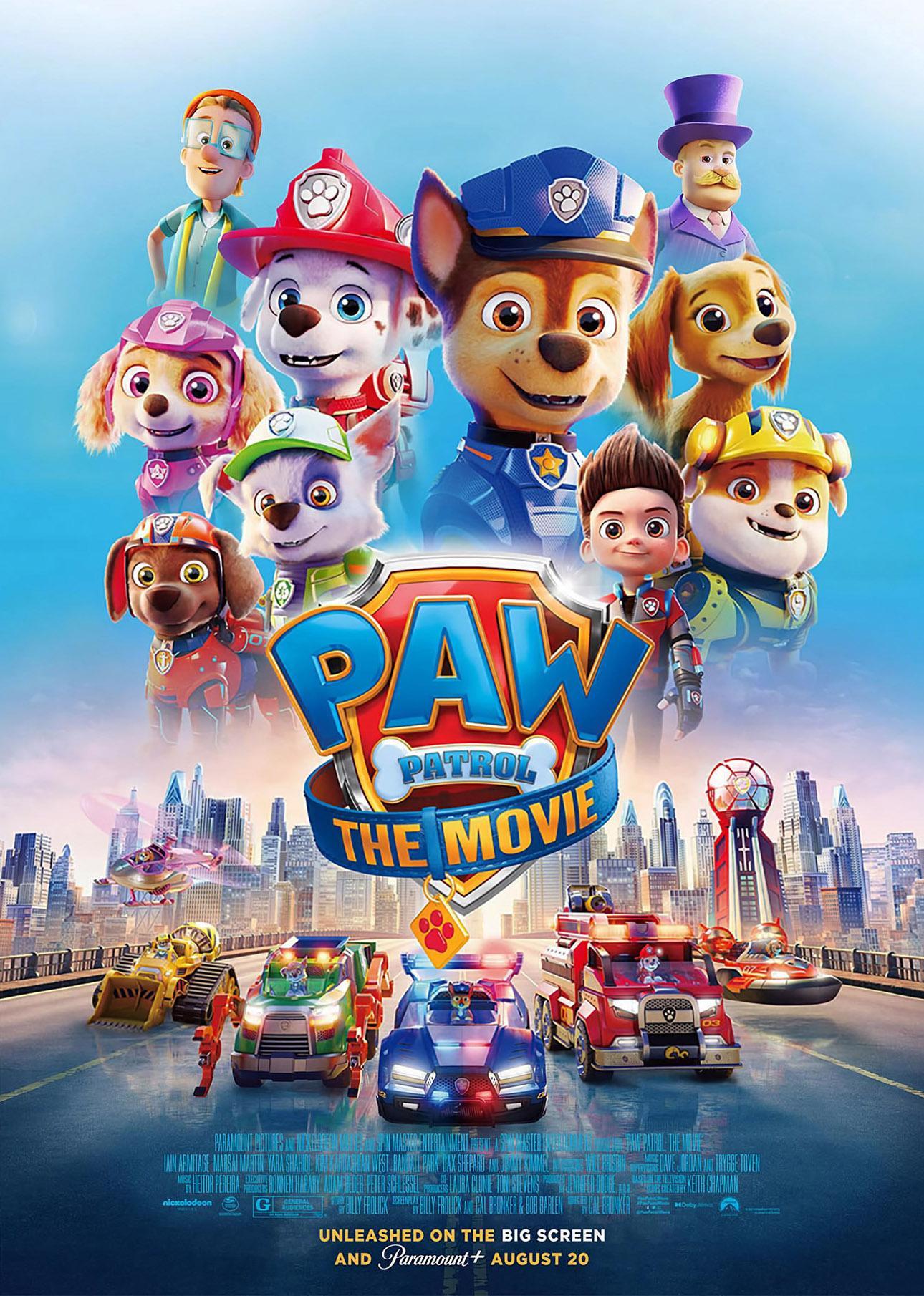 تماشای انلاین و رایگان انیمیشن PAW Patrol: The Movie