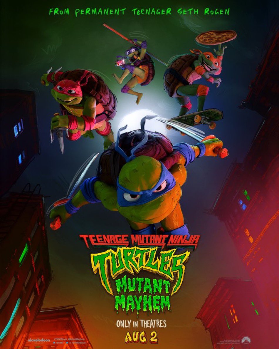 تماشای انلاین و رایگان انیمیشن Teenage Mutant Ninja Turtles: Mutant Mayhem