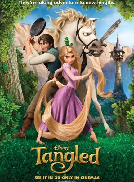 دانلود انیمیشن گیسوکمند Tangled