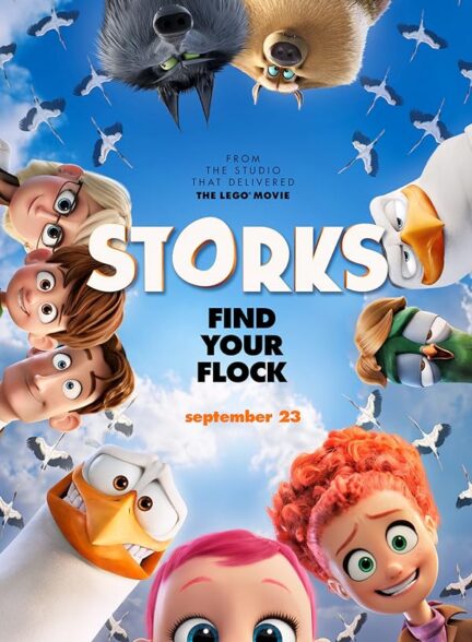 دانلود انیمیشن لک لک ها Storks با زیرنویس فارسی چسبیده